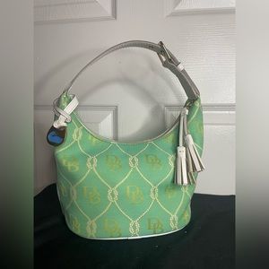 VINTAGE Dooney & Bourke Jacquard Bucket Purse